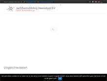 Tablet Screenshot of heeresloot.nl